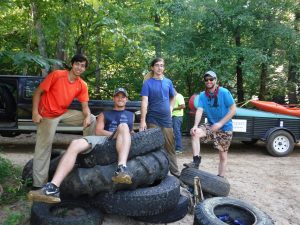 2015 Crewmembers Celebrating Rapidan Completion!